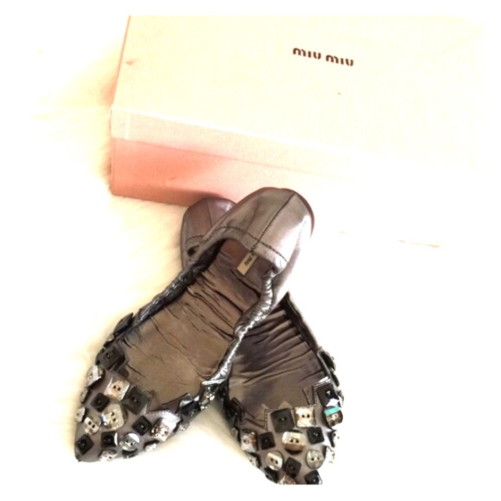 Miu miu flats - make an offer!